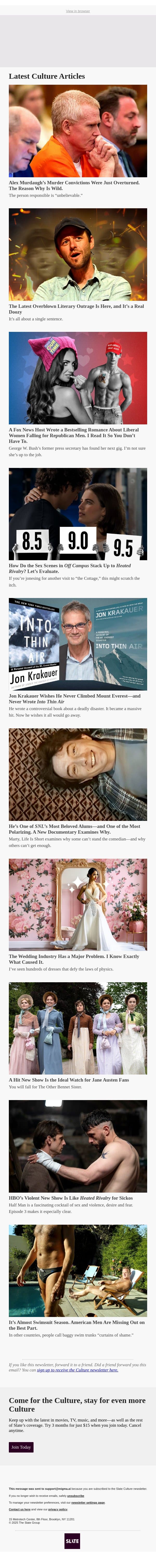Alex Murdaugh’s Murder Convictions Were Just Overturned. The Reason Why Is Wild. email from Slate screenshot