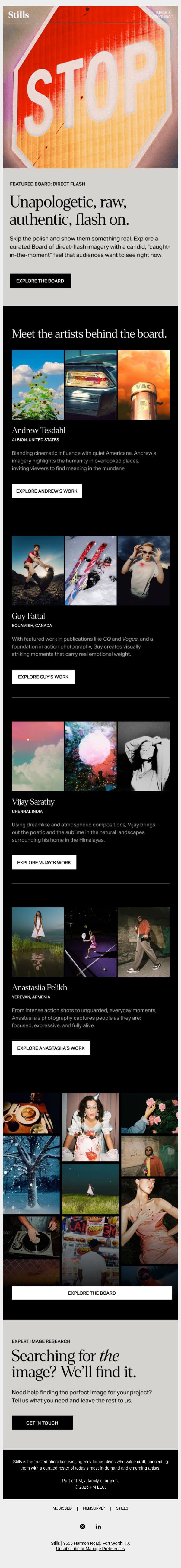Flash-on photography | Raw & unapologetic email from Stills screenshot