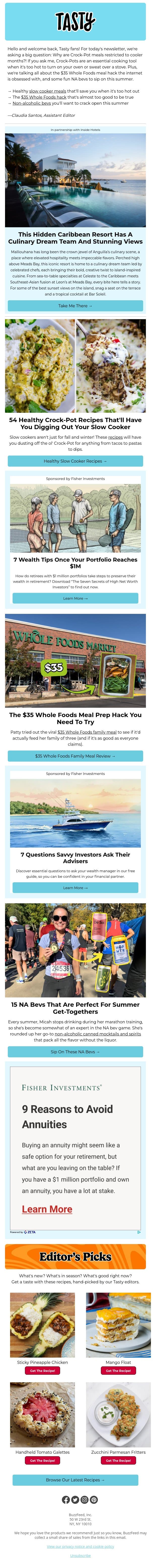 The $35 grocery dinner hack taking over the internet email from Tasty screenshot