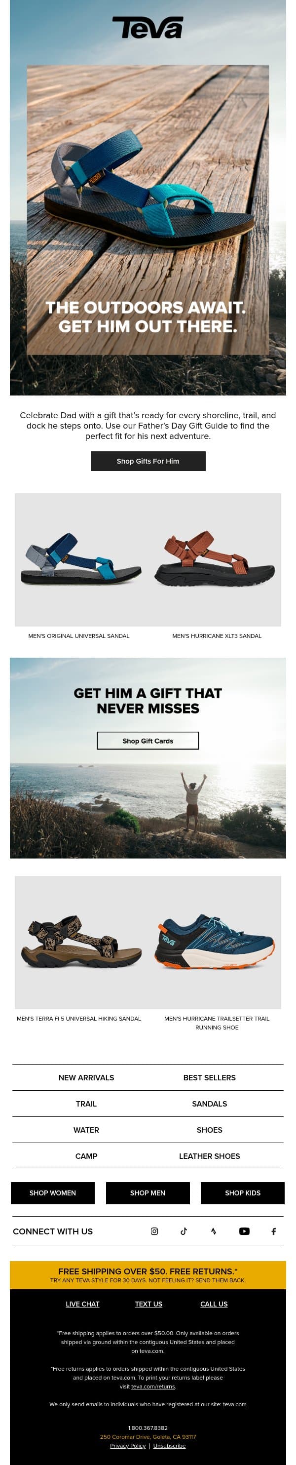 He’s going to love these... email from Teva screenshot