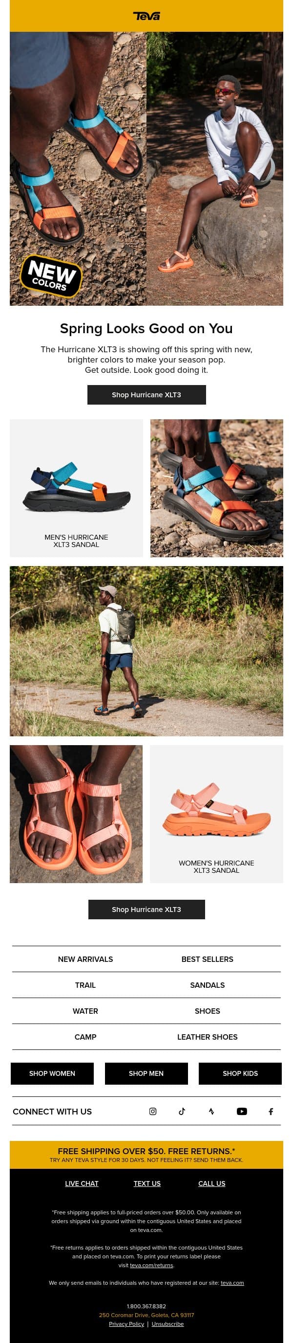 You’re gonna want a pair of these... email from Teva screenshot