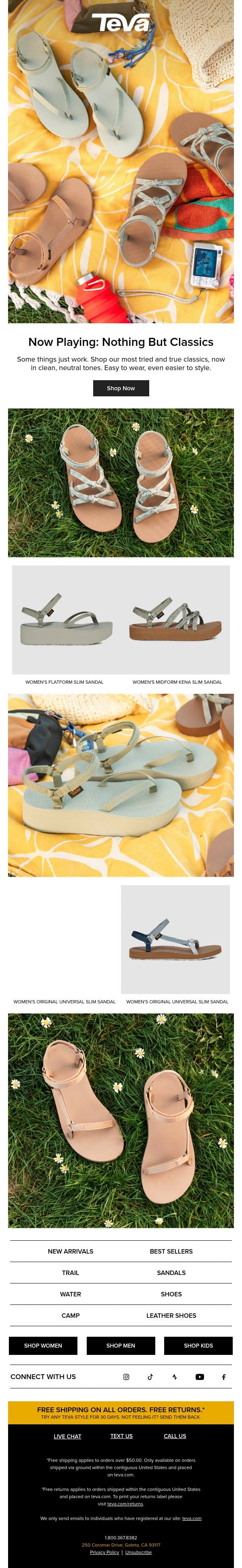 These classics never miss... email from Teva screenshot
