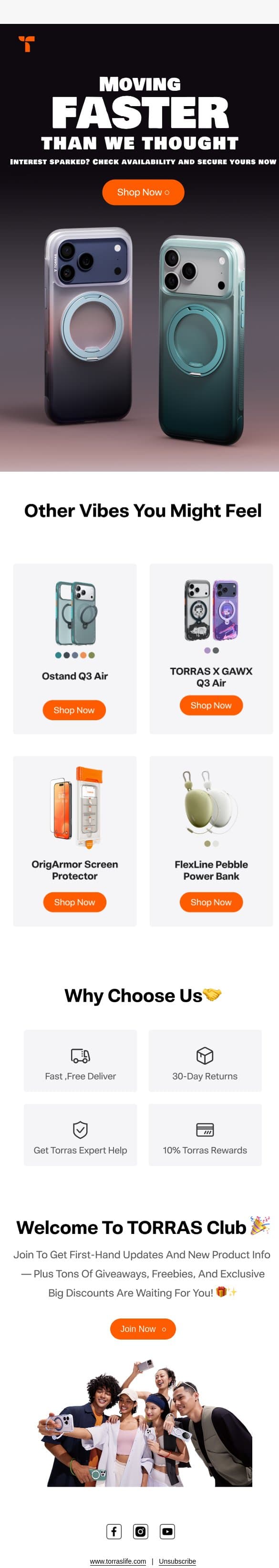 Last call: Ostand O3 Air Winter Edition is flying! 🕊️ email from Torras screenshot