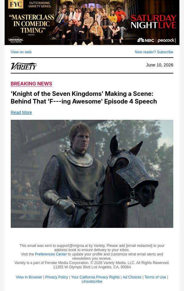 'Knight of the Seven Kingdoms' Making a Scene: Behind That 'F---ing Awesome' Episode 4 Speech email from Variety screenshot