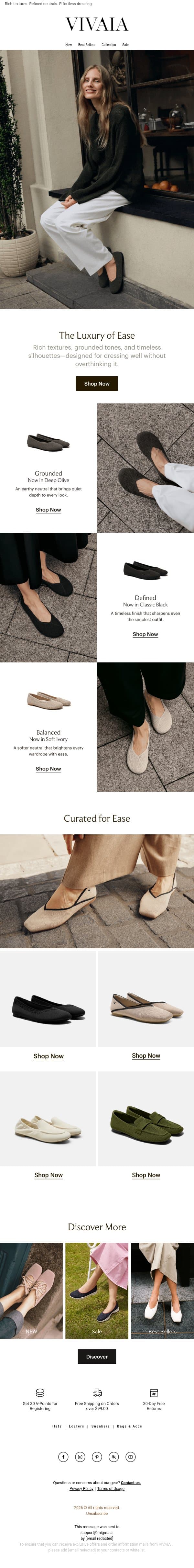 Your New Go-To Pair Just Dropped🔥 email from VIVAIA screenshot