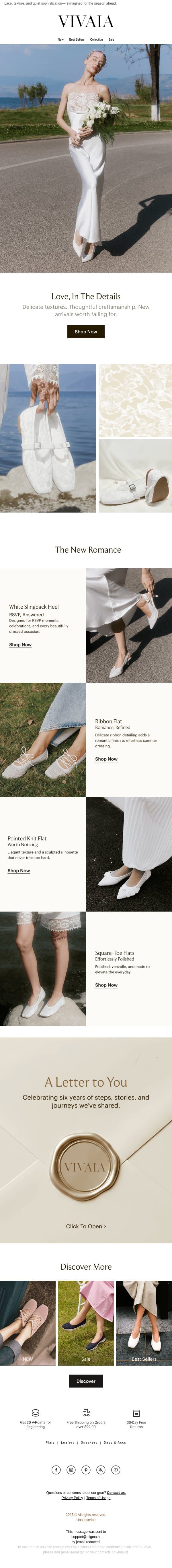 ALL NEW: Worth A Closer Look email from VIVAIA screenshot