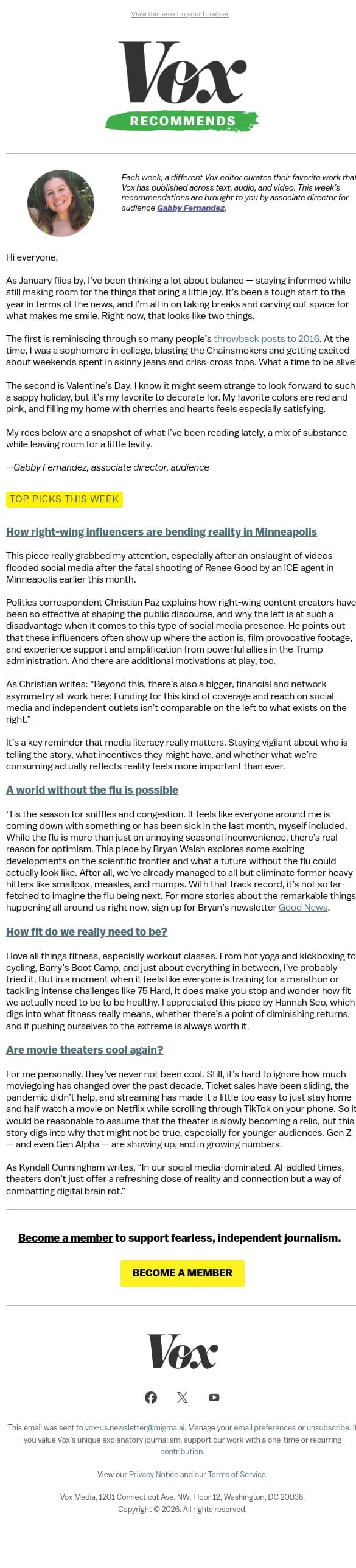 How fit do you really need to be? 🏋️‍♀️ email from Vox screenshot