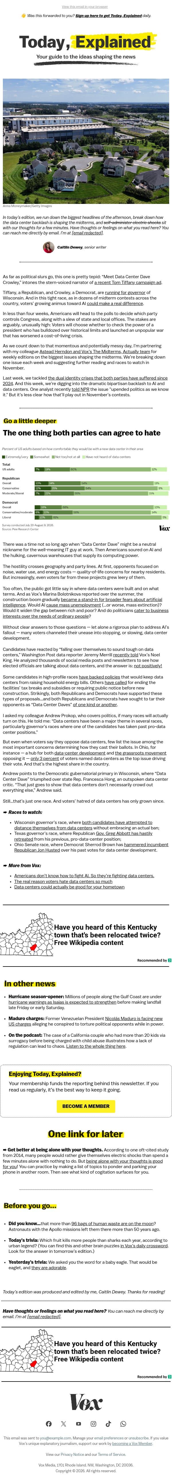 No one wants to be ‘Data Center Dave’ email from Vox screenshot