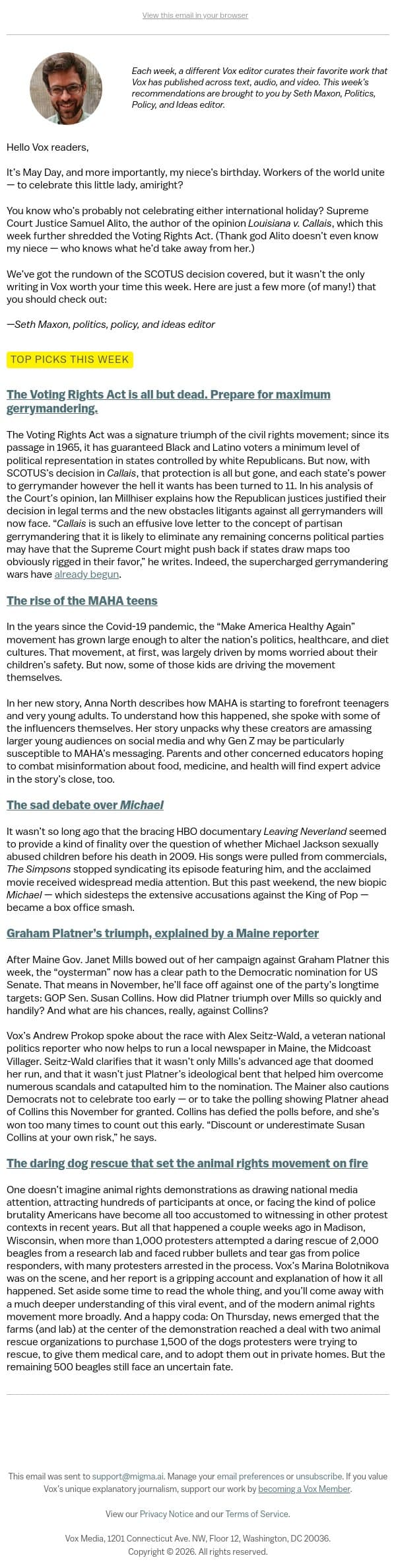 The daring dog rescue that set the animal rights movement on fire email from Vox screenshot