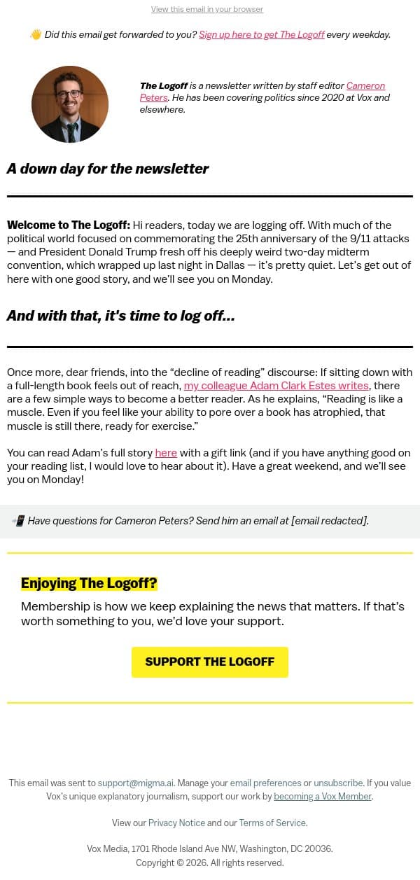 Strategies to read more before you log off email from Vox screenshot