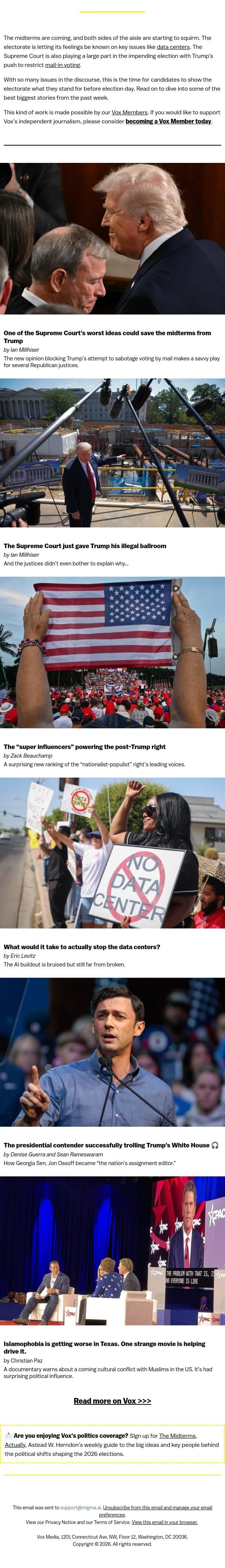The countdown to midterms is on email from Vox screenshot