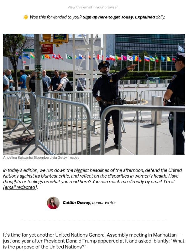The UN looks broken. Is it? email from Vox