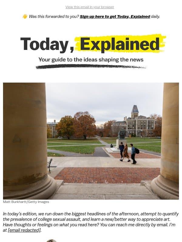 A crisis that goes far beyond Cornell email from Vox