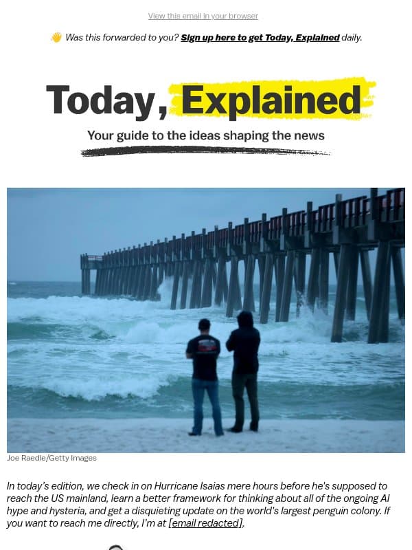 America's good hurricane luck is about to run out email from Vox