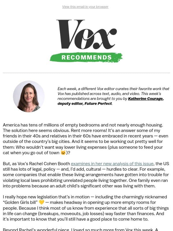 America’s empty bedrooms are up for grabs email from Vox
