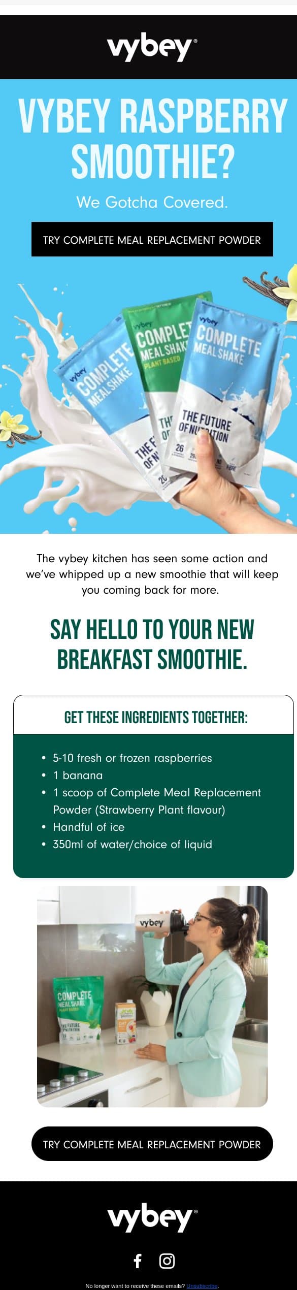 You NEED to try this. email from vybey screenshot