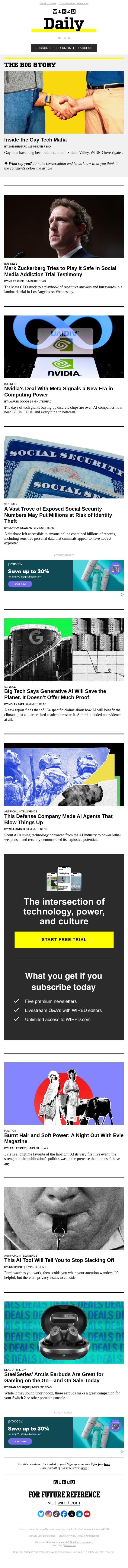 Inside the gay tech mafia email from Wired screenshot