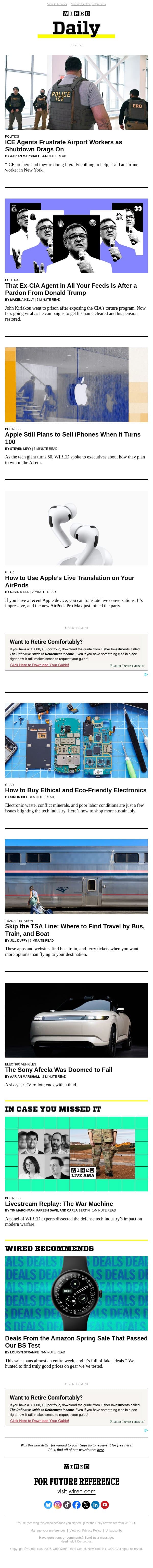 Apple’s plan to win the AI race email from Wired screenshot