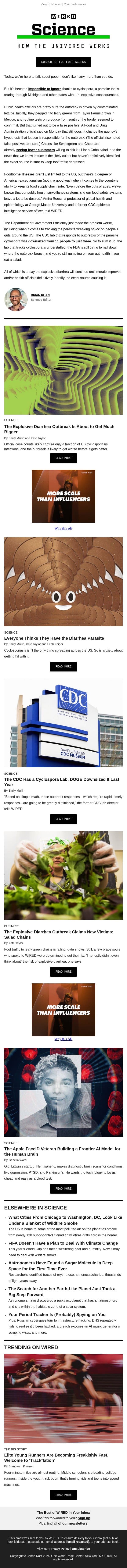 We need to talk about poop email from Wired screenshot