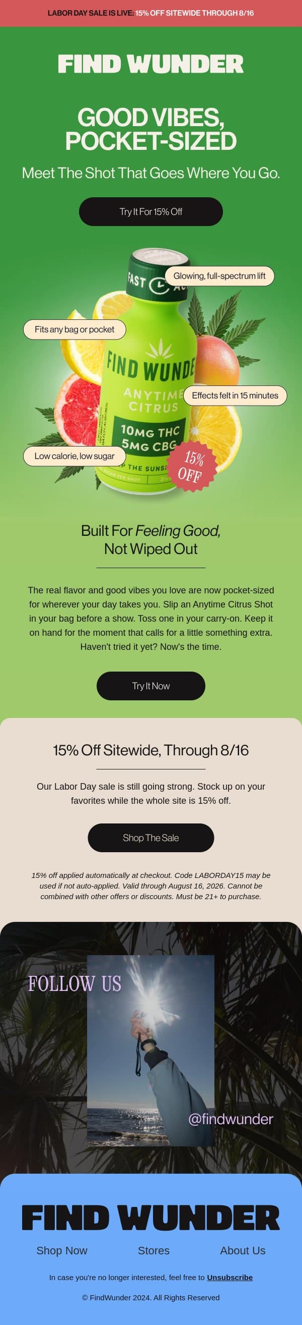 Meet your new pocket-sized favorite email from Wunder screenshot