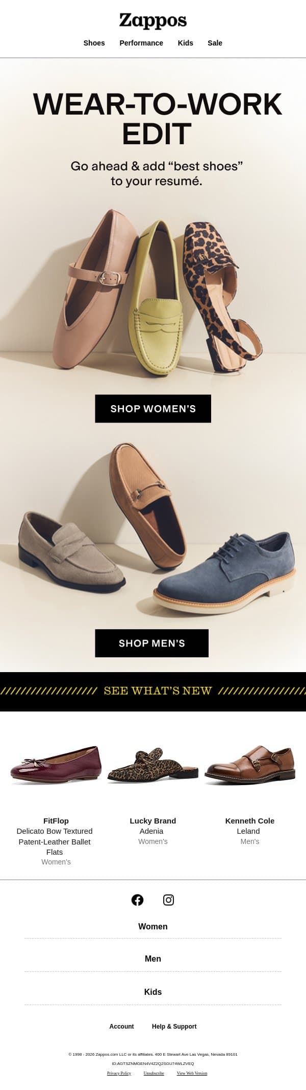 Your shoe closet’s about to get a promotion email from Zappos screenshot