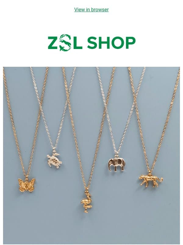 New at the ZSL Shop ✨ email from ZSL