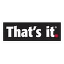 That's It logo