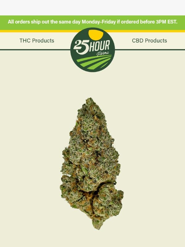 π Peaches and Cream π - Back in Stock email from 25 Hour Farms