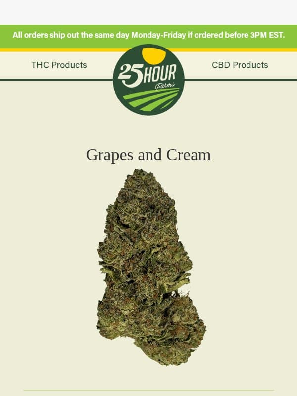 $69.99 OZ....30% THCa ! email from 25 Hour Farms