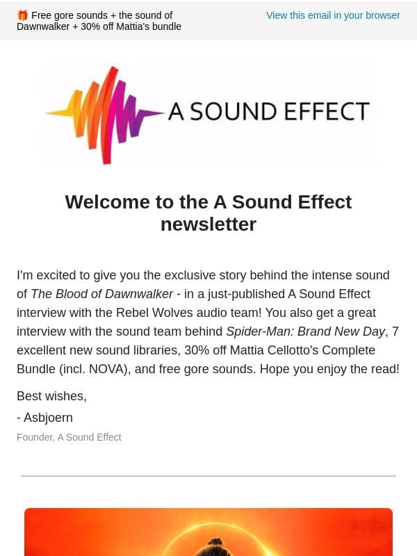 🩸The Blood of Dawnwalker: Behind the intense sound! | 🕷️Creating Spider-Man: Brand New Day's action-packed film sound - & free gore sound effects email from A Sound Effect
