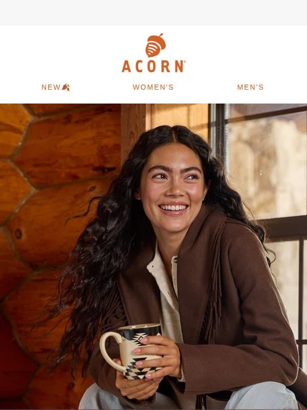 Last day for 30% off select slippers! email from Acorn Sheepskin