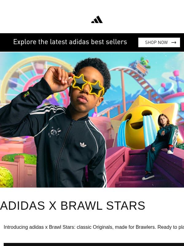 adidas x Brawl Stars just dropped email from adidas