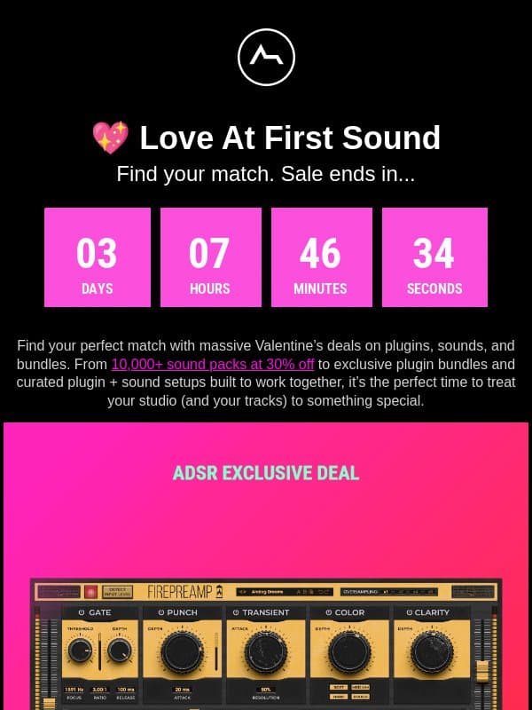 💖 FirePreamp – Automatic Gain Staging & Analog Preamp Plugin By:United Plugins email from ADSR Sounds
