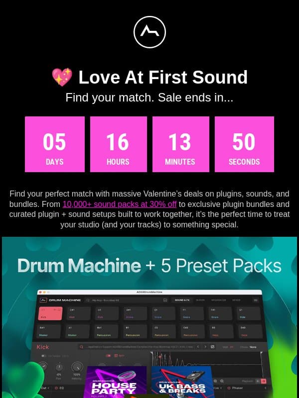 💖 ADSR Plugin Bundles - Plugins + Sound Deals email from ADSR Sounds
