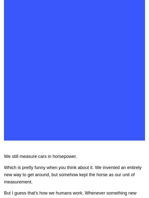 AI is new. Our thinking isn't email from Ahrefs