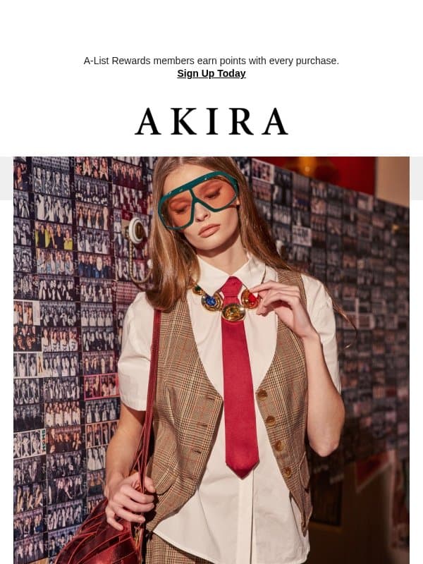 NEW IN MATCHING SETS ALERT 🚨 email from Akira