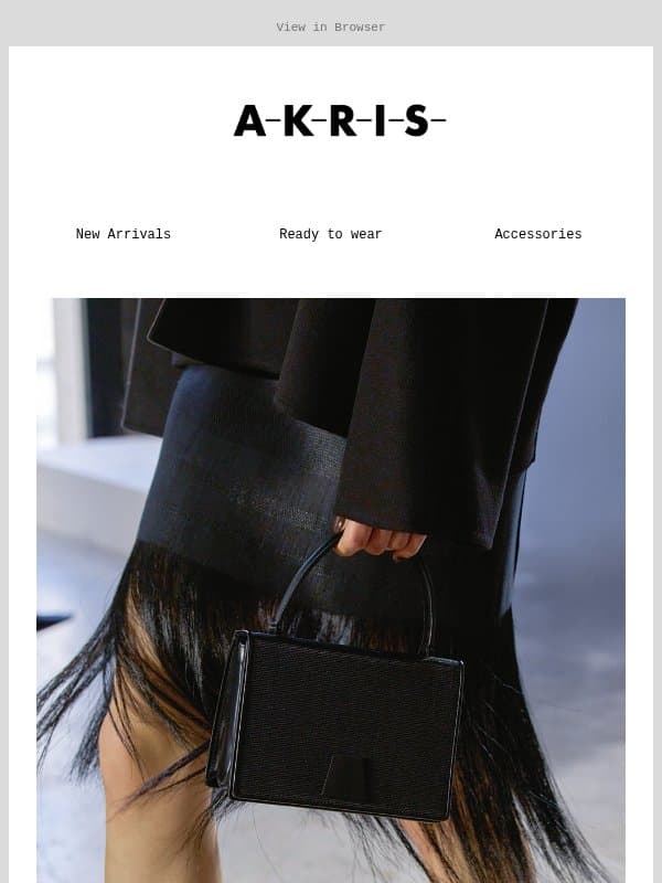 Material Focus | Horsehair email from Akris