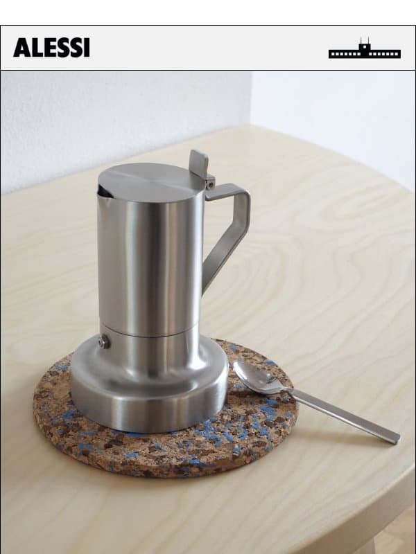 Alfra, the new Alessi coffee maker email from Alessi