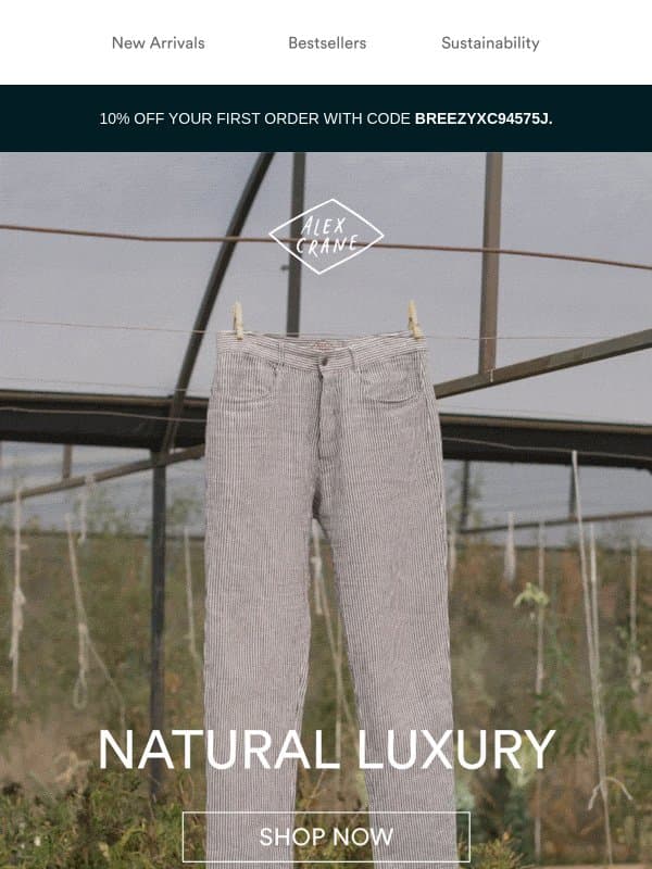 Made by planet earth. email from Alex Crane