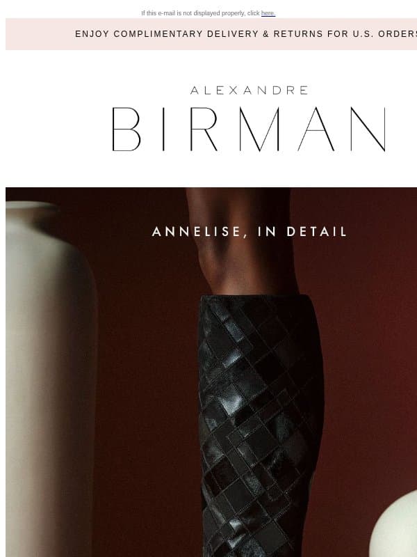The Details Behind the Design email from Alexandre Birman