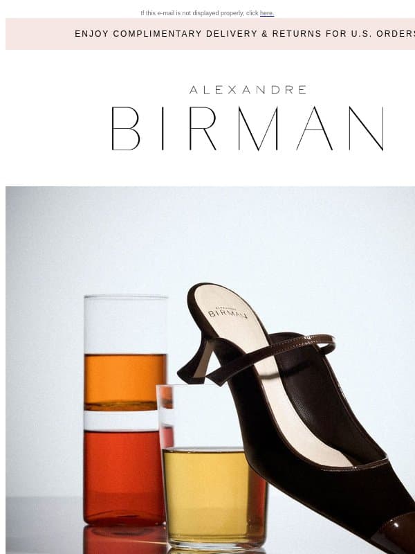 Introducing Tita Wave email from Alexandre Birman