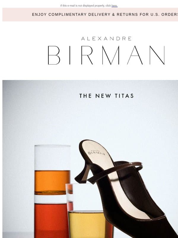 Modern Classics: Tita email from Alexandre Birman