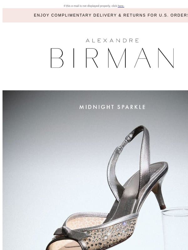 Introducing Midnight Sparkle email from Alexandre Birman