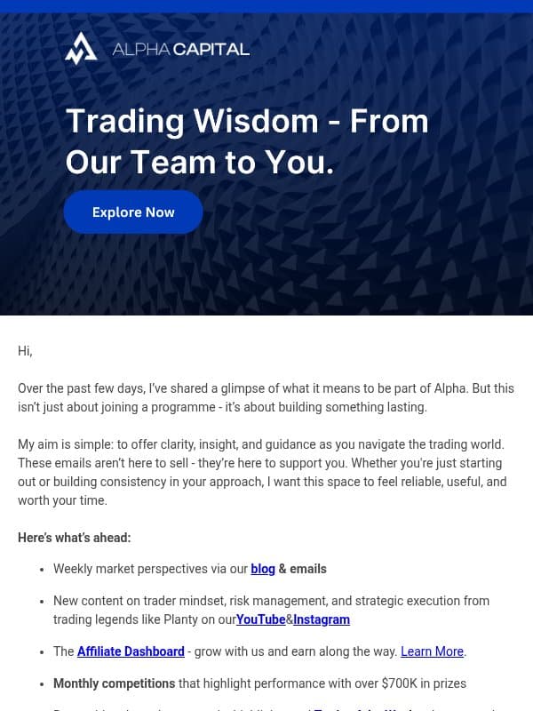 The trading guidance you've been looking for email from Alpha Capital Group