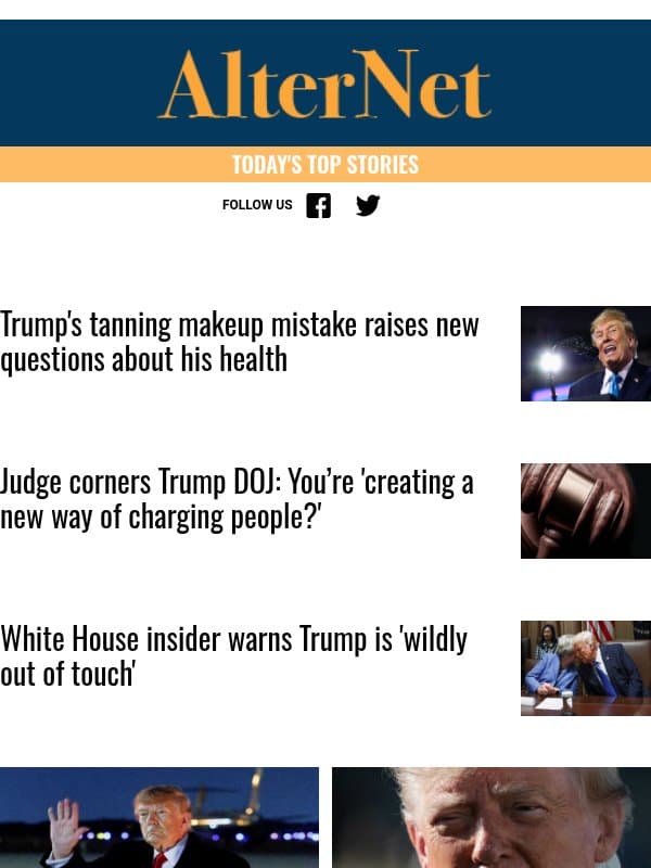 Judge puts Trump on notice as his big mouth blows up his own court case email from AlterNet