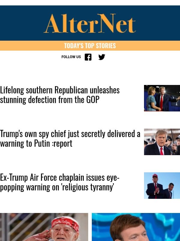 Trump raises eyebrows with 'Hail Mary' pass to save Collins' hide email from AlterNet