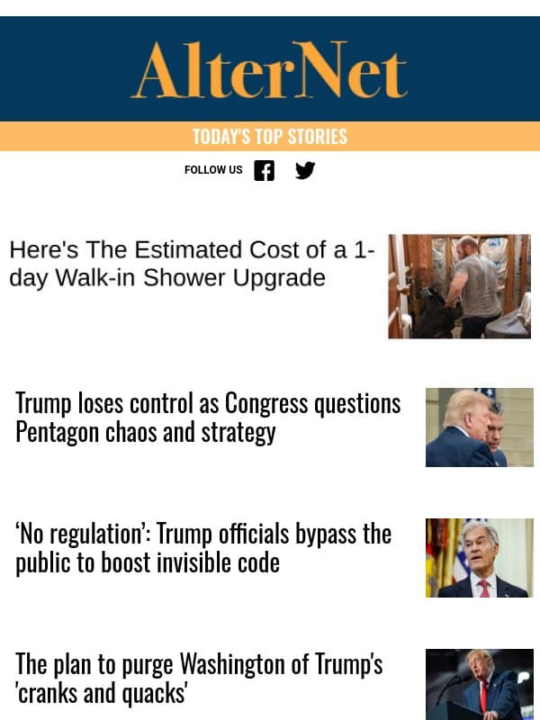 Major newspaper demands Trump's impeachment in blistering editorial email from AlterNet