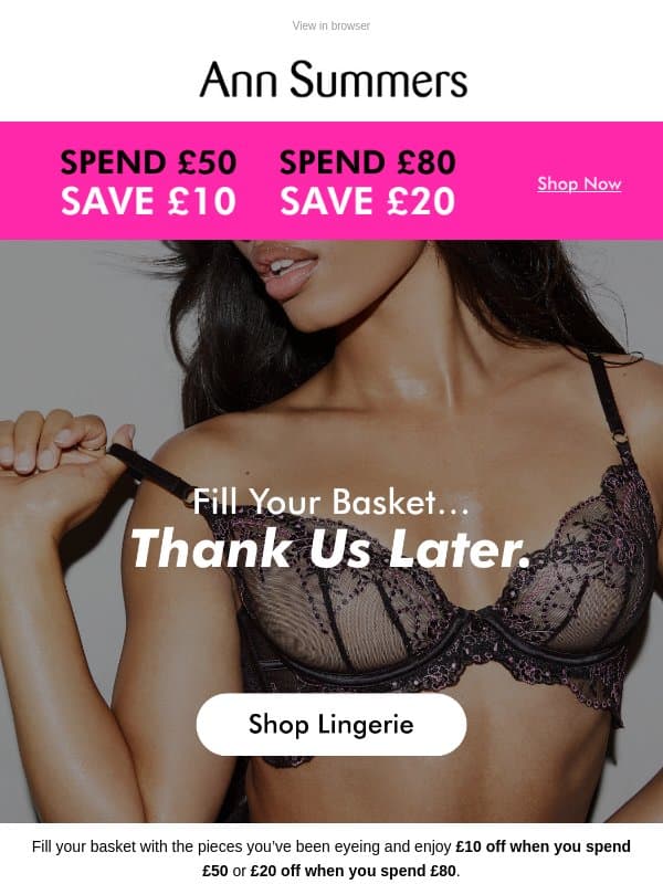Girl math has entered the chat 💅 email from Ann Summers