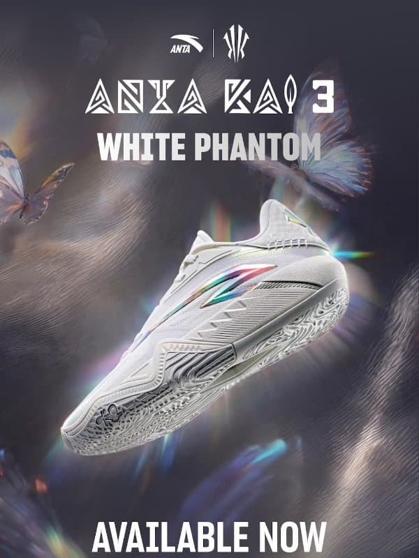 🤞🏾 ANTA KAI 3 “White Phantom”: Just Dropped email from Anta