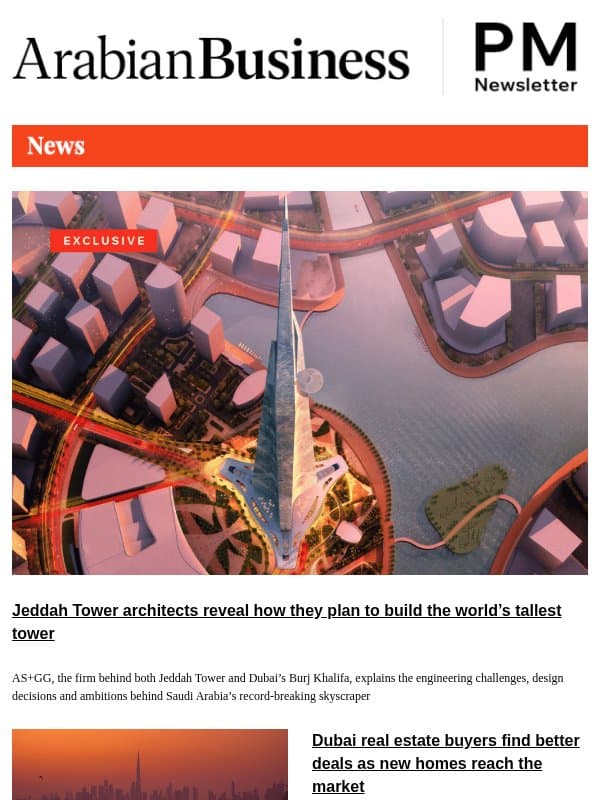 Jeddah Tower architects reveal construction plans email from Arabian Business